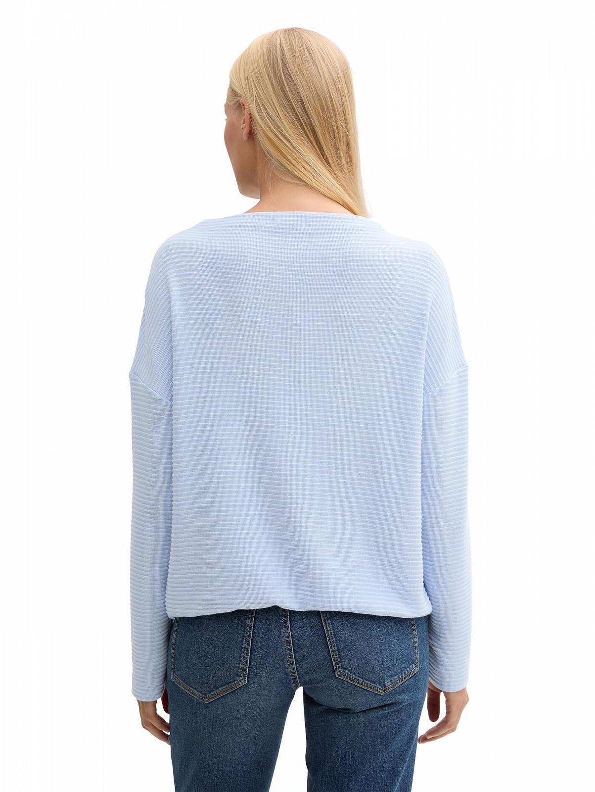 Женская толстовка TOM TAILOR с эластичным низом, фото №3