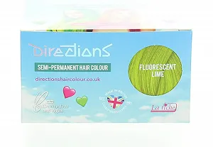 Полуперманентная краска для волос La Riche Directions Fluorescent Lime, 2 x 88 мл synthetic.ua - Фото 1