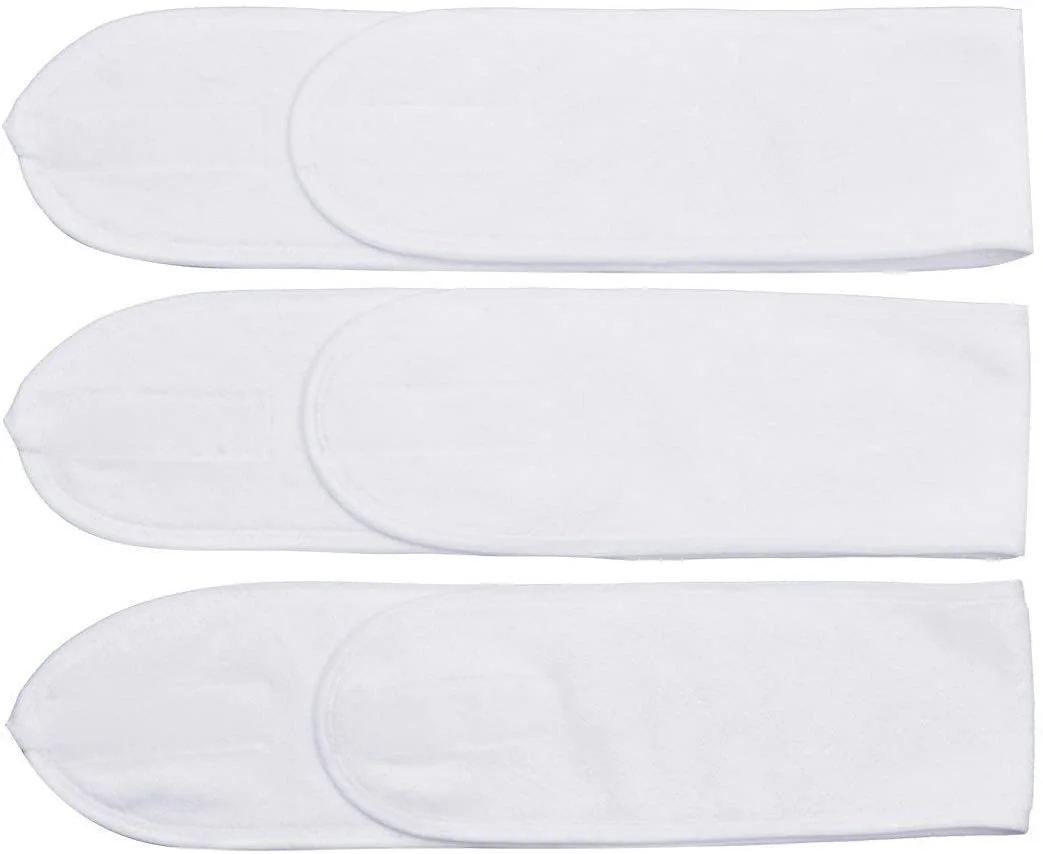 Пов'язка Queta для макіяжу, косметична махрова, фото №2