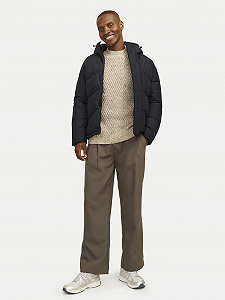 Пуховик Jack&Jones World Regular Fit XXL Чёрный synthetic.ua - Фото 1