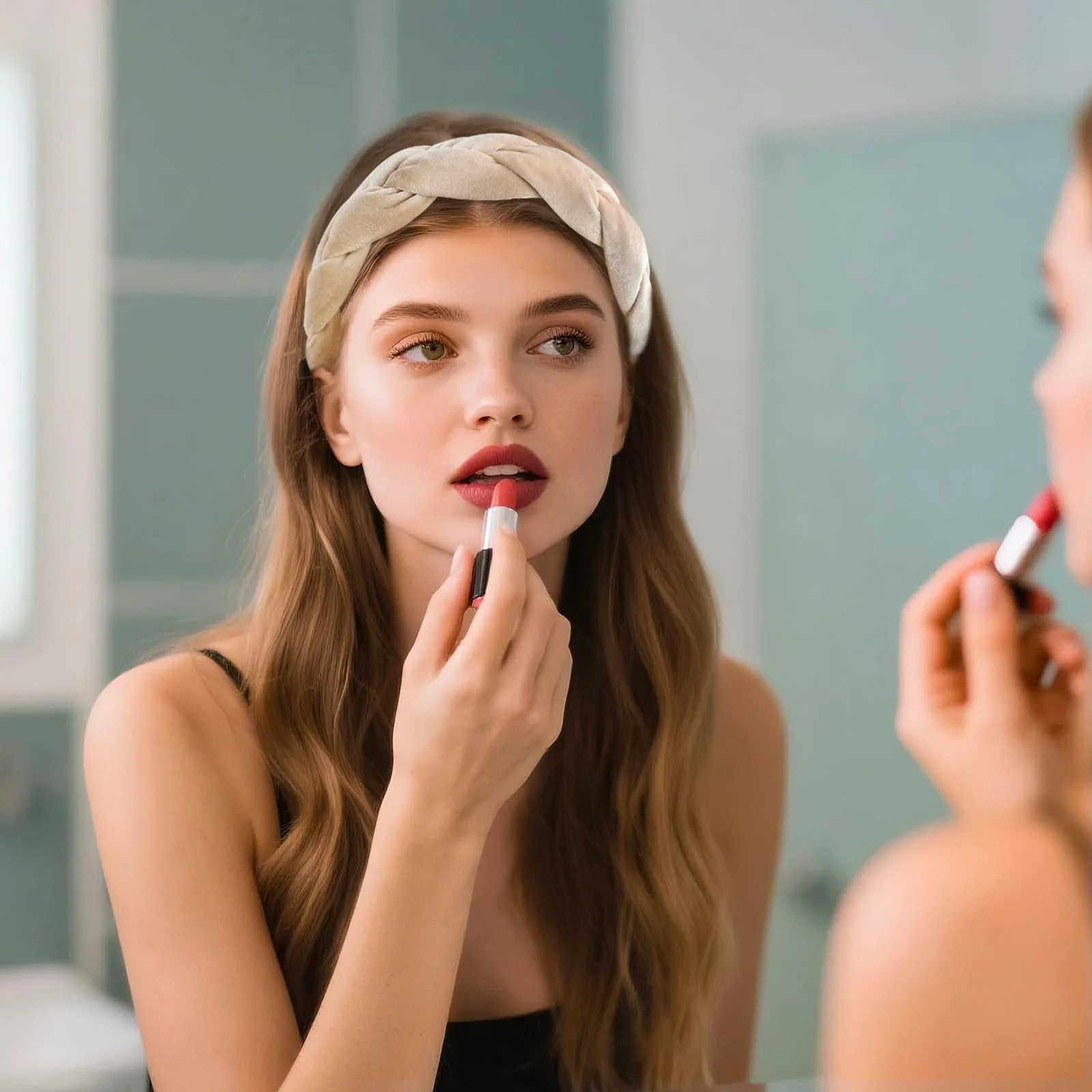 Обруч Оксамитовий Dirndl Плетений, фото №7 Обруч Оксамитовий Dirndl Плетений, фото №7