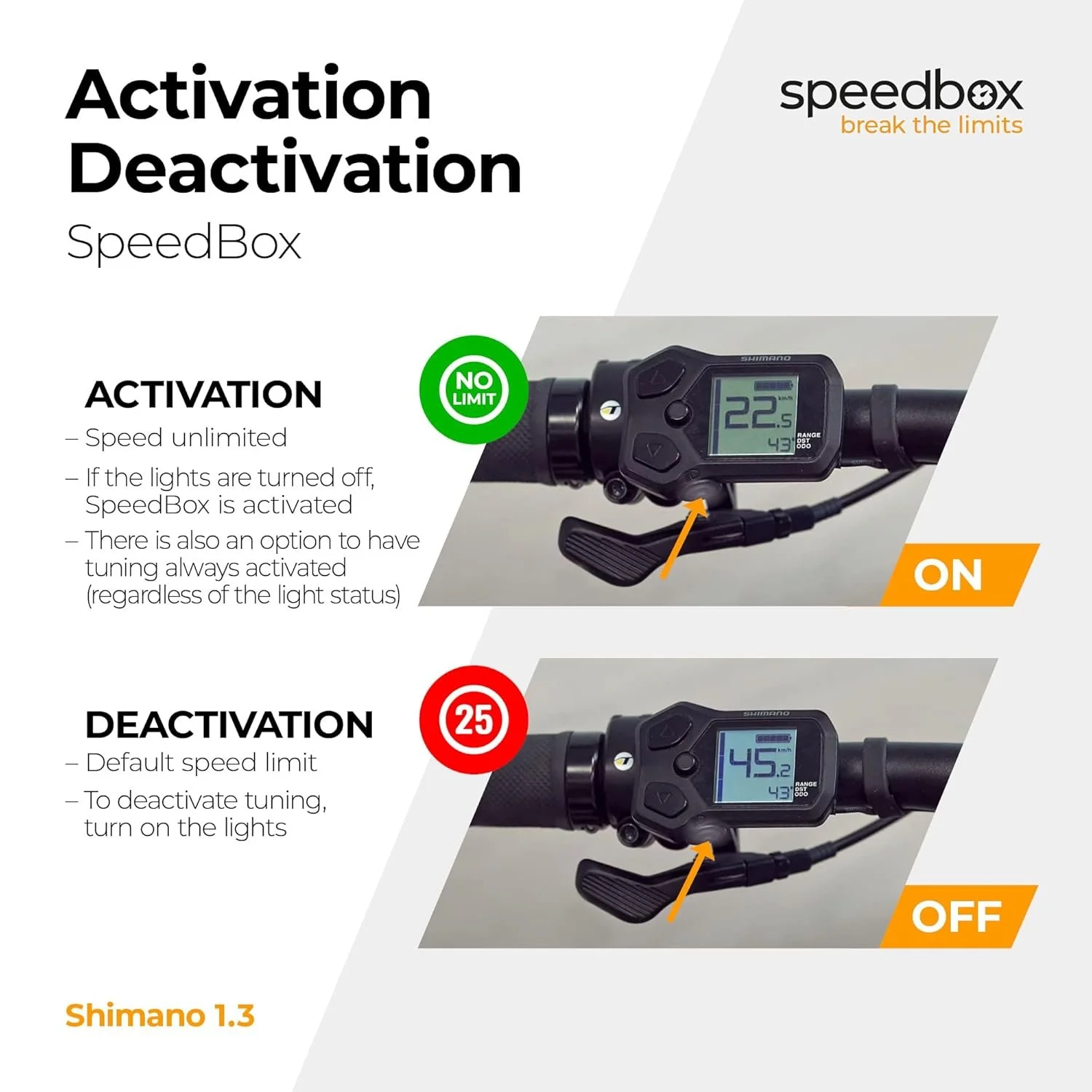 SpeedBox 1.3 B.Тюнинг для Shimano (EP8) Черный, фото №5 SpeedBox 1.3 B.Тюнинг для Shimano (EP8) Черный, фото №5