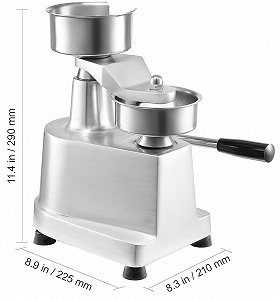 Ручний прес для гамбургерів Vevor JKH-100 / Silver ціна на synthetic.ua - Фото 1 Ручний прес для гамбургерів Vevor JKH-100 / Silver synthetic.ua - Фото 1
