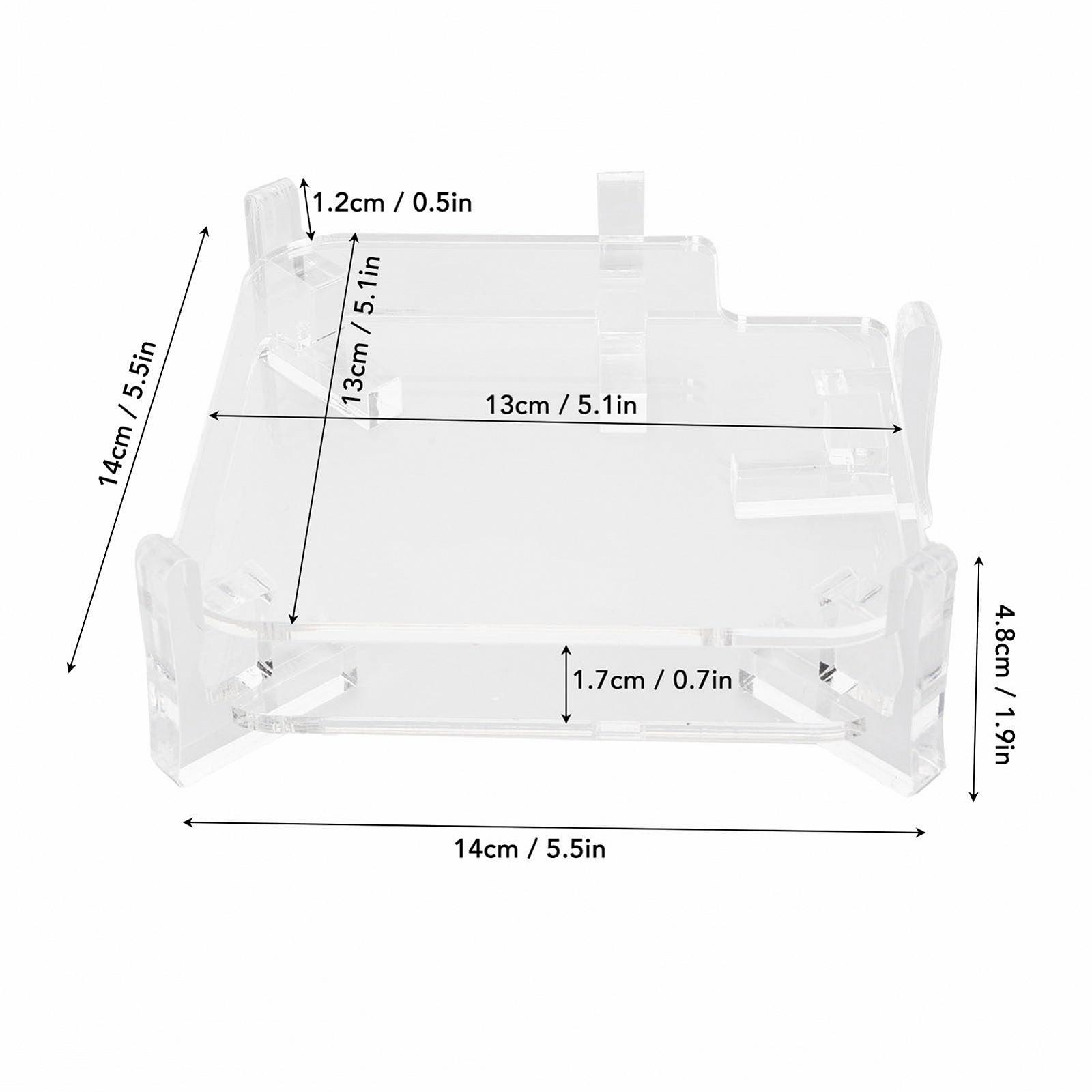 Підставка Типу Настільна Акрилова для комп'ютера Mini M4 Pro 2024 Охолодження Прозора, фото №7 Підставка Типу Настільна Акрилова для комп'ютера Mini M4 Pro 2024 Охолодження Прозора, фото №7