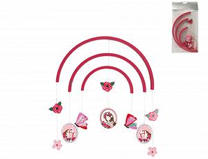 Купить Aufhängen Gisela Graham Handy Einhorn Schmetterlinge и Flower Girl Розовый - Фото 1 Aufhängen Gisela Graham Handy Einhorn Schmetterlinge и Flower Girl Розовый - Фото 1