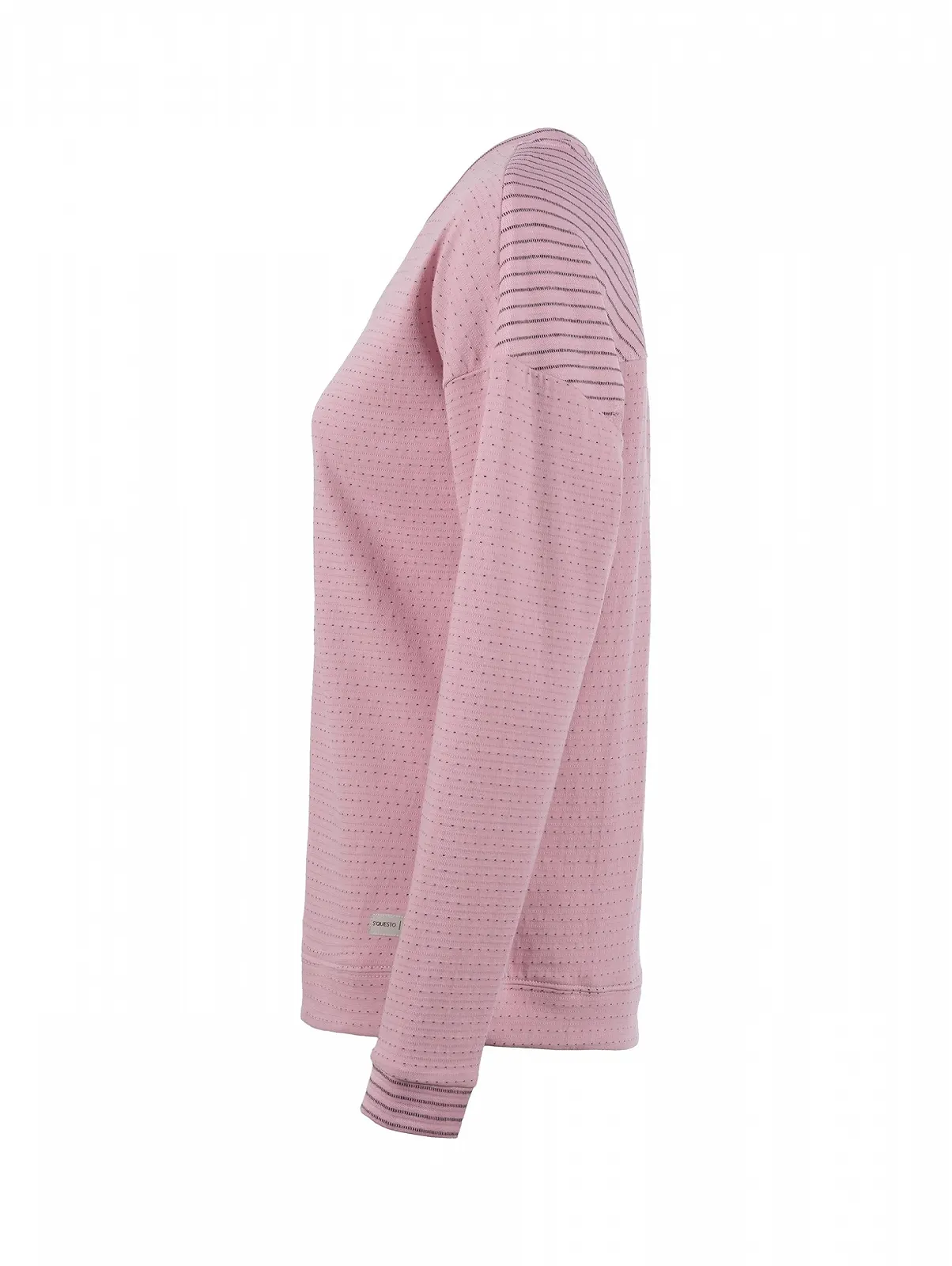 Свитшот s'questo Легкий В Полоску Морской Узор Жаккардовая Ткань Soquesto, фото №3