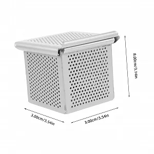 Форма для выпекания тостов и хлеба мини алюминиевая с крышкой квадратная synthetic.ua - Фото 1