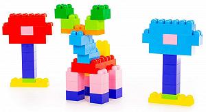 Кубики Polesie Jumbo Giant 270 шт в пакеті synthetic.ua - Фото 1