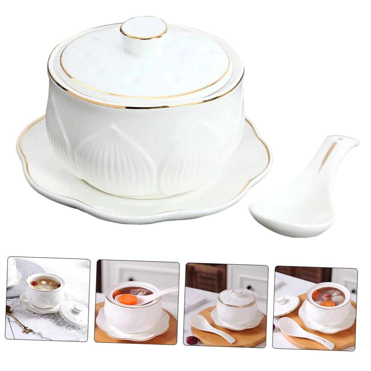 Форма для тушкування Керамічна з кришкою термостійка маленька, фото №3 Форма для тушкування Керамічна з кришкою термостійка маленька, фото №3