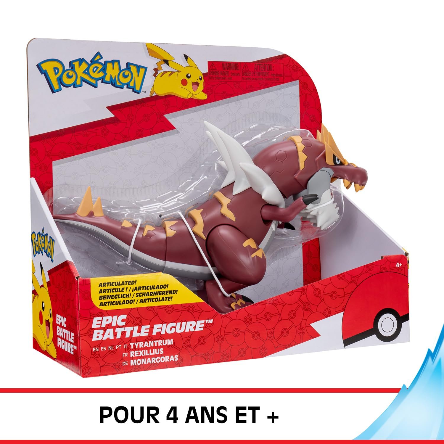 Фігурка Pokémon Bandai Rexilius 30 см, фото №6