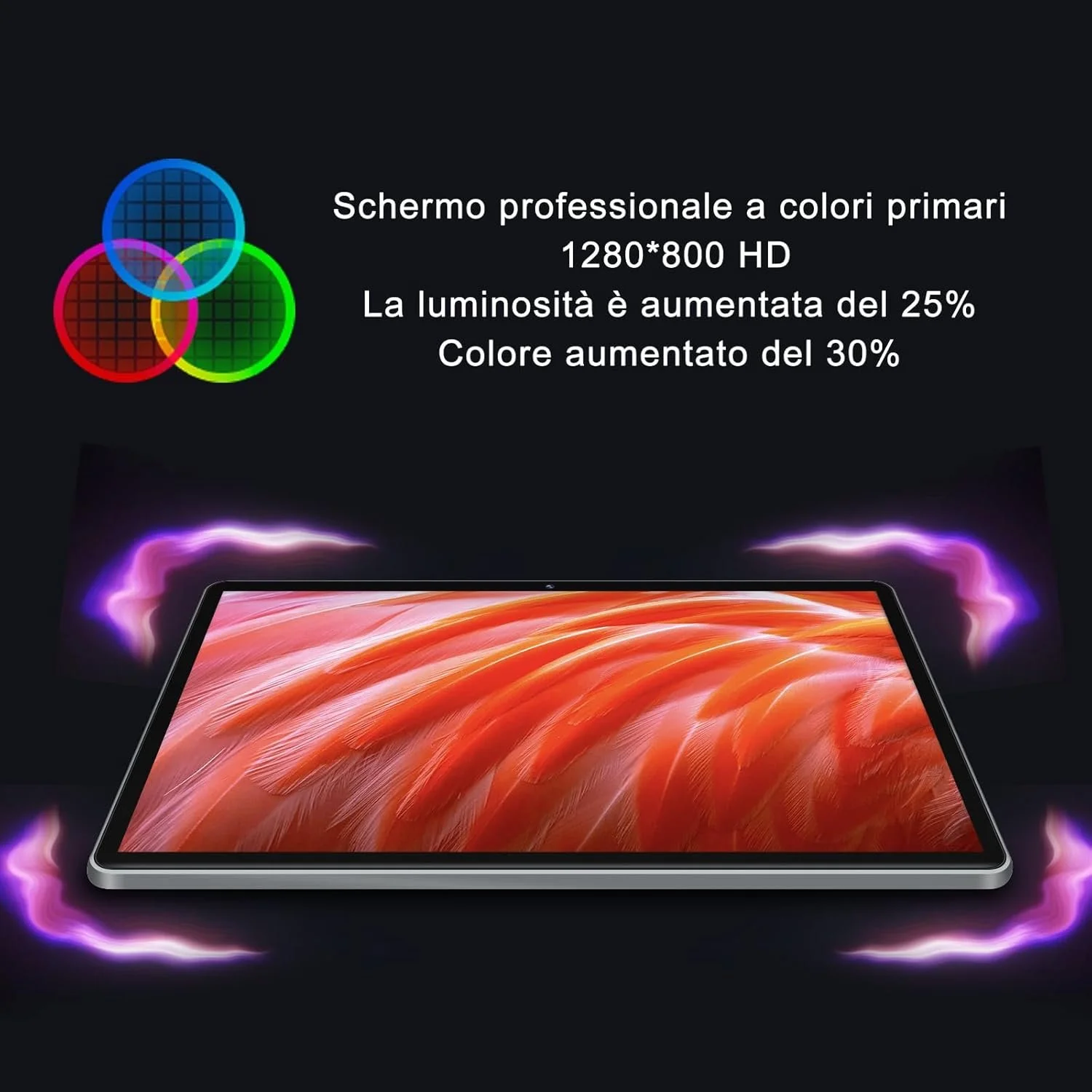 Планшет 10" Yestel T10 4/32Gb 8 ядер Android 11 8000 mAh Сірий, фото №3