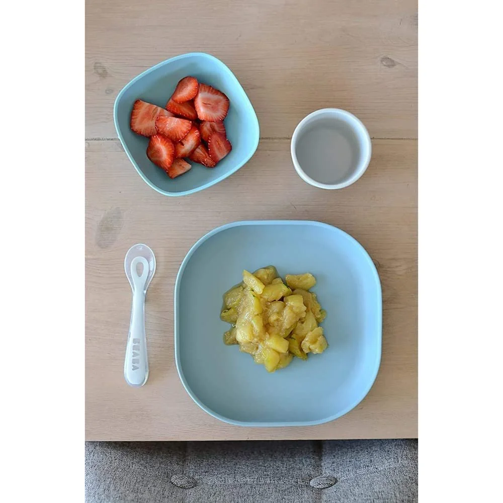 Набір посуду Béaba Силіконовий з присосками, фото №3