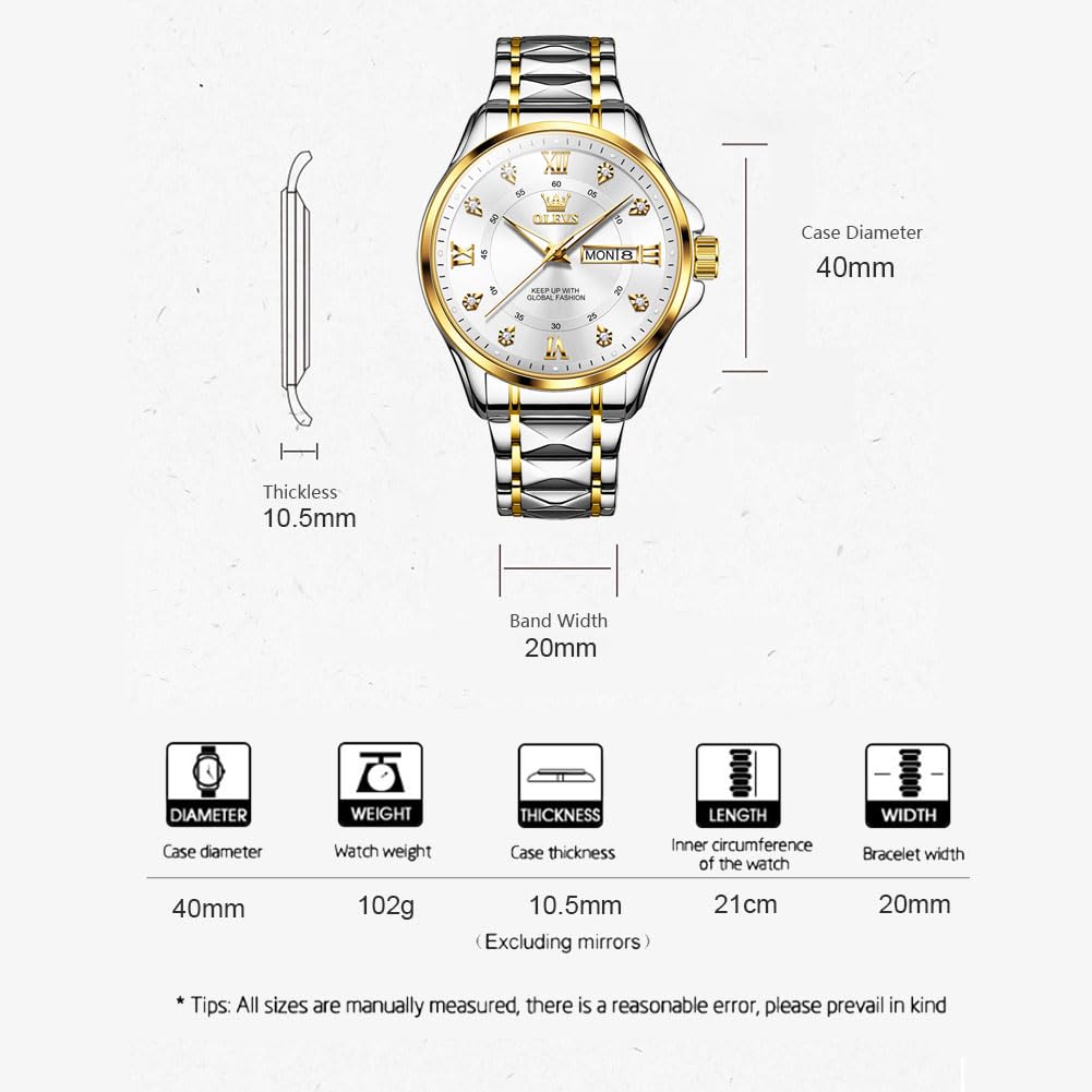 Часы Raitown Мужские Нержавеющая сталь Аналоговый Кварцевый Водонепроницаемый Световой Мода Бизнес Классический Серебристый Черный Золотой Синий Подарок для мужчины, фото №5 Часы Raitown Мужские Нержавеющая сталь Аналоговый Кварцевый Водонепроницаемый Световой Мода Бизнес Классический Серебристый Черный Золотой Синий Подарок для мужчины, фото №5