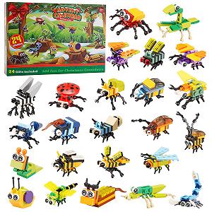 Іграшка MISINI Animal Insect Series Mini Clamping Building Blocks Technology MOC Advent Calendar 2024 - Фото 1