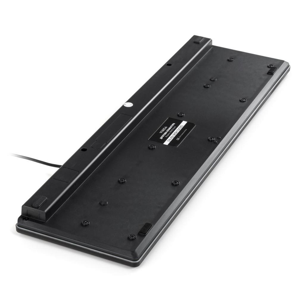 Клавиатура Vinga kb410 Black USB KB410, фото №5