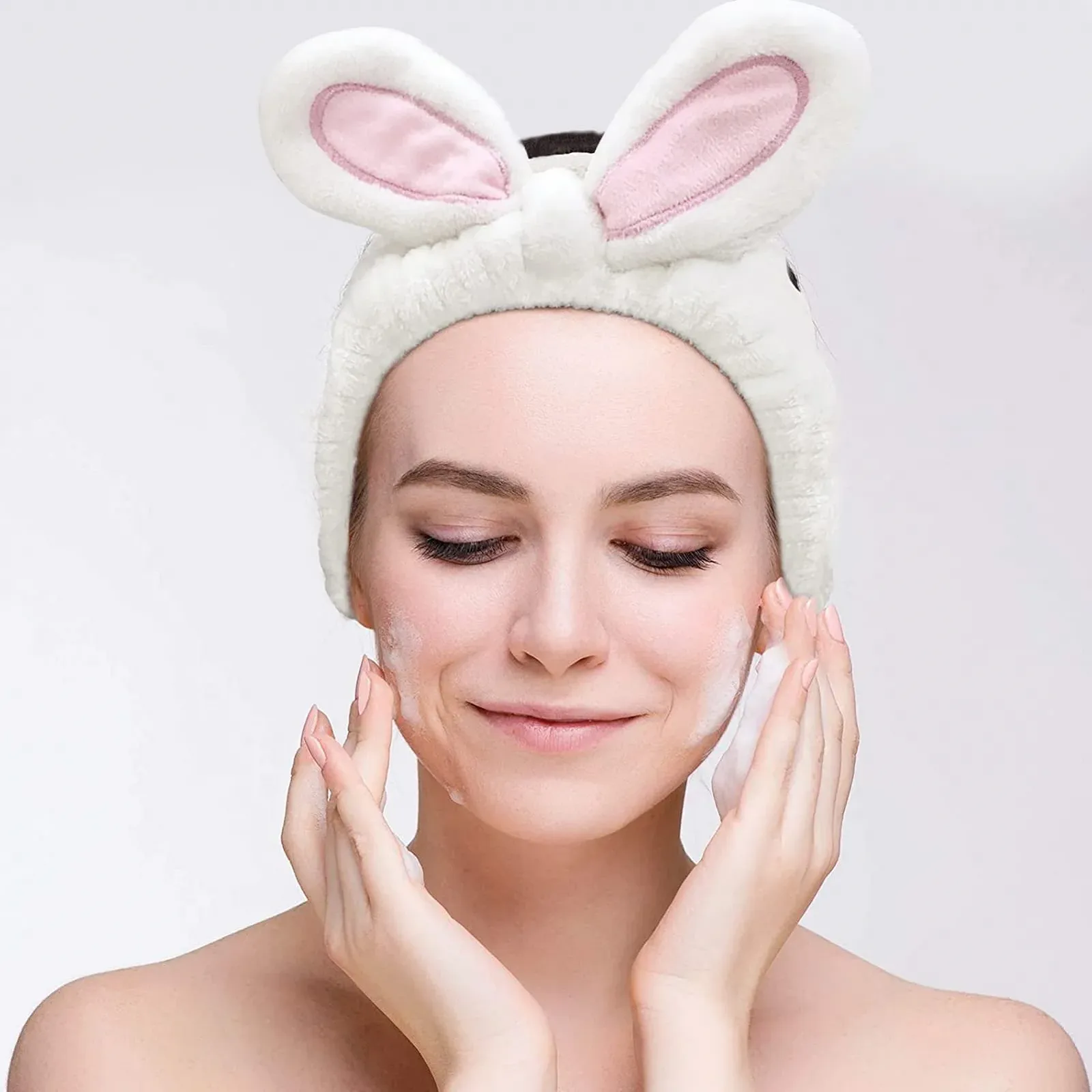 Набір з 3 пов'язок для волосся Кораловий фліс, фото №6 Набір з 3 пов'язок для волосся Кораловий фліс, фото №6