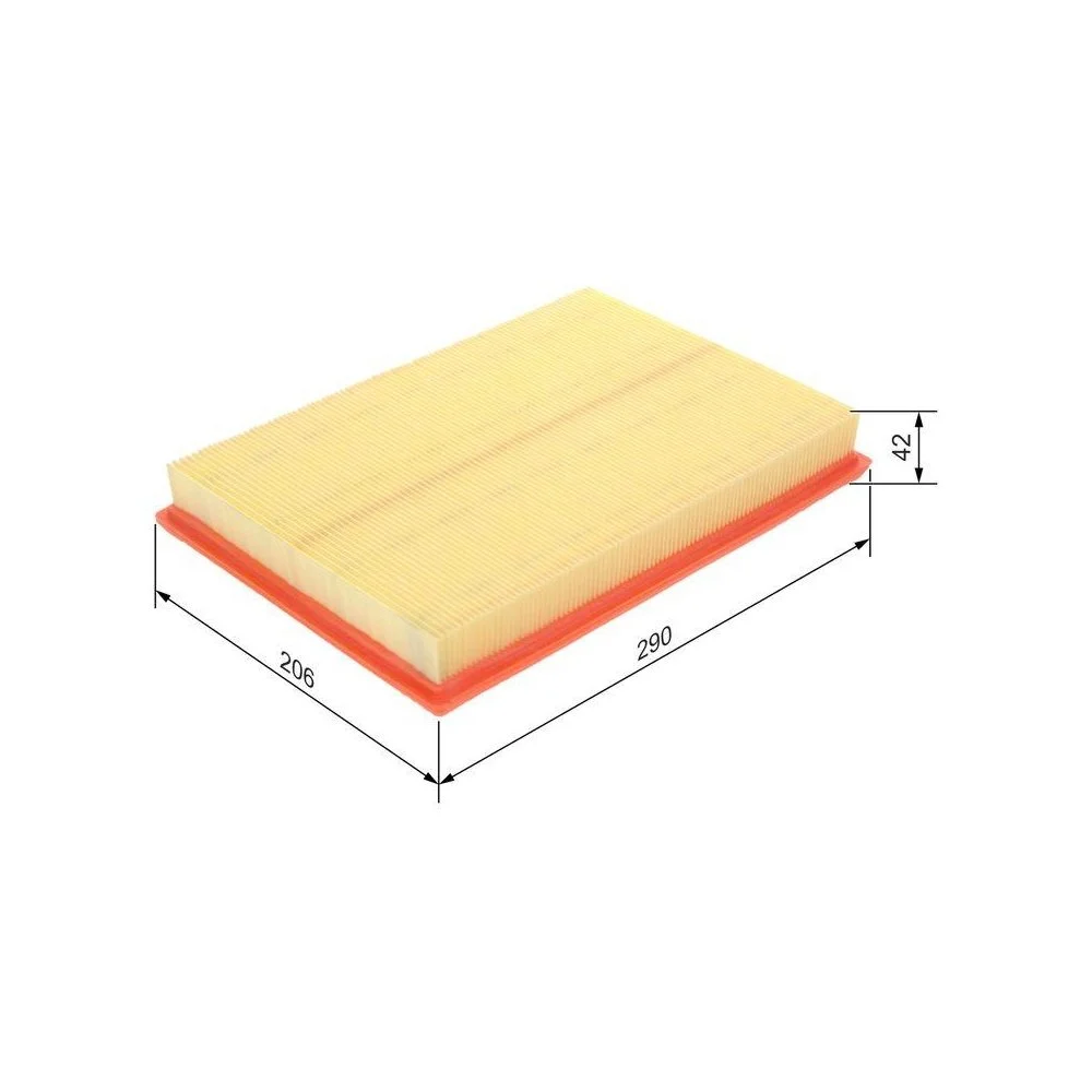 Воздушный фильтр BOSCH 1 457 433 055 для GMC OPEL VAUXHALL CHEVROLET HOLDEN, фото №1