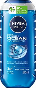 Гель для душа NIVEA MEN Fresh Ocean с морскими минералами 250 мл - Фото 1