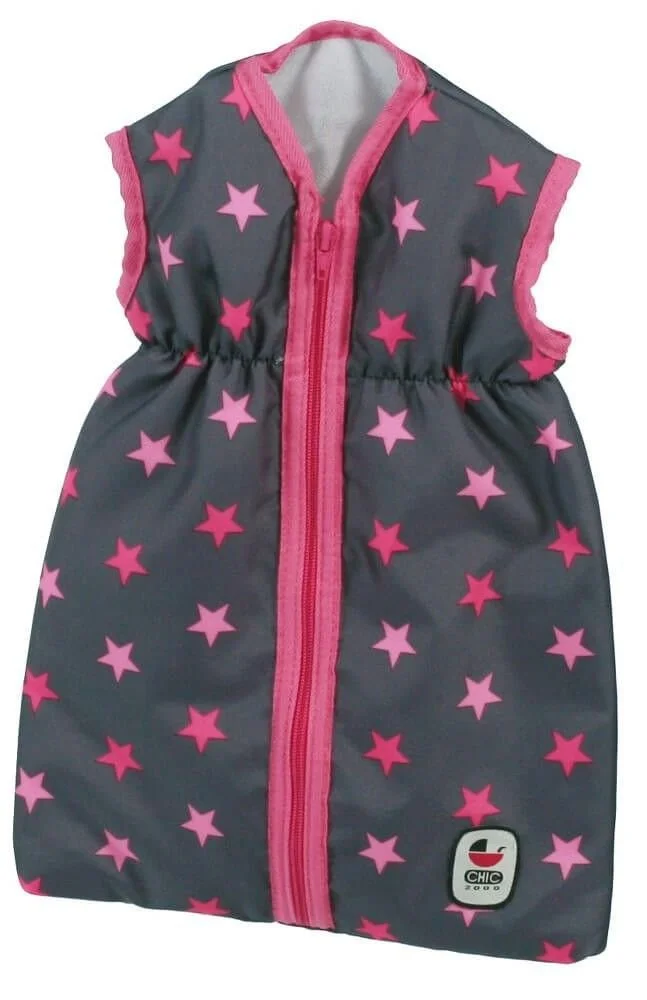 Bayer Chic 2000 792 82 Спальний мішок для ляльок, Зірки Рожевий, фото №2 Bayer Chic 2000 792 82 Спальний мішок для ляльок, Зірки Рожевий, фото №2