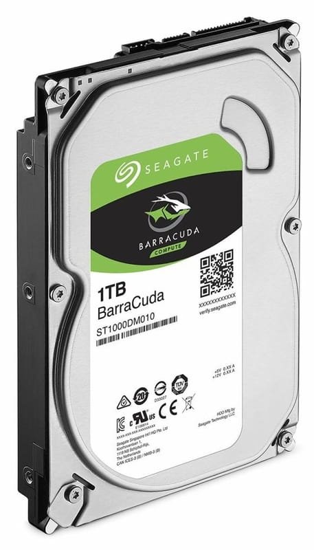 Жесткий диск Seagate BarraCuda 1ТБ 7200об/м 210 МБ/с 3.5" SATA III (ST1000DM010), фото №4