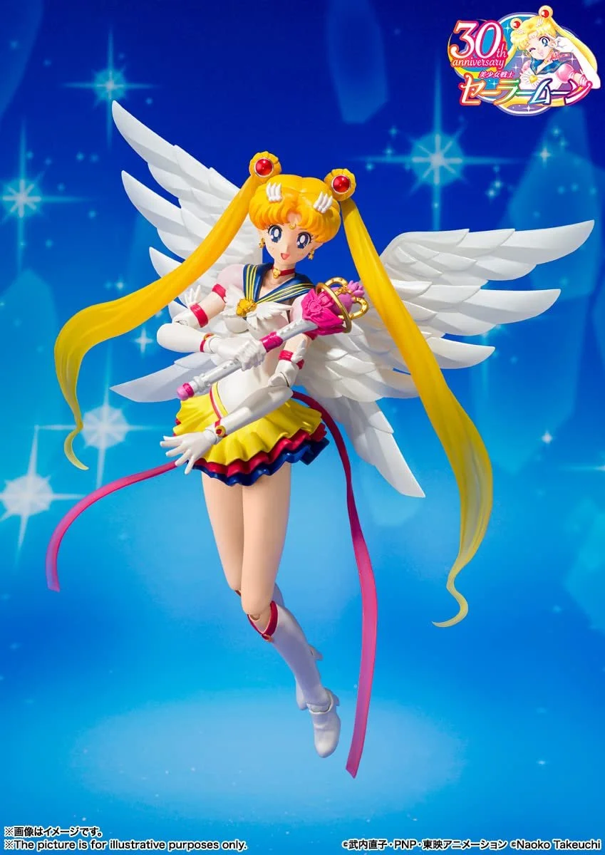 Фігурка Bandai Tamashii Nations Sailor Moon S.H. Figuarts Eternal Sailor Moon 13 см, фото №2