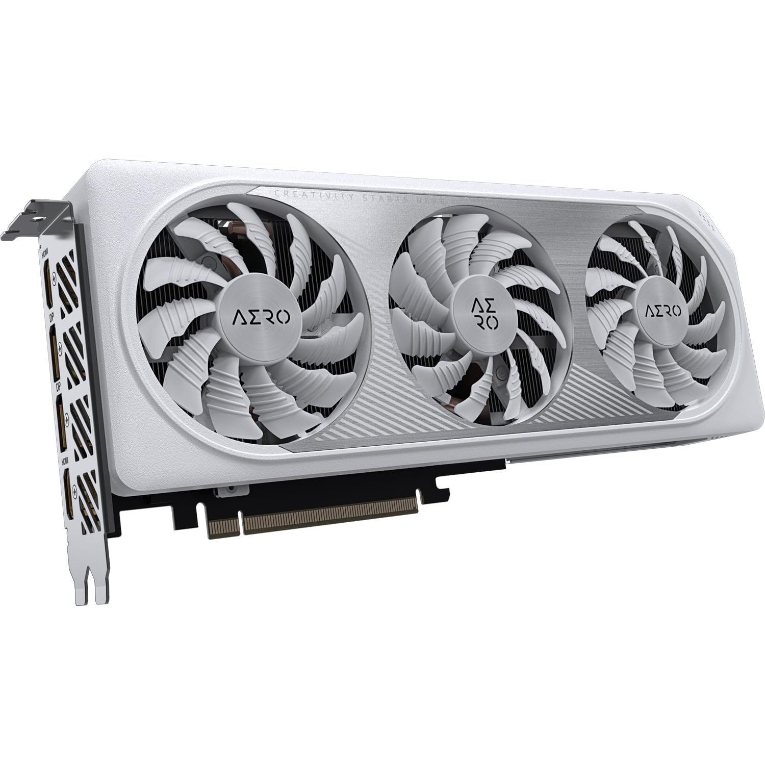 Графічна карта Gigabyte NVIDIA GeForce RTX 4060 Ti Aero OC - 16GB GDDR6, 128-бітна, PCI-E 4.0, 2595МГц Ядро, 2x DP 1.4, 2x HDMI 2.1a, NVIDIA DLSS 3 - GV-N406TAERO OC-16GD, фото №2