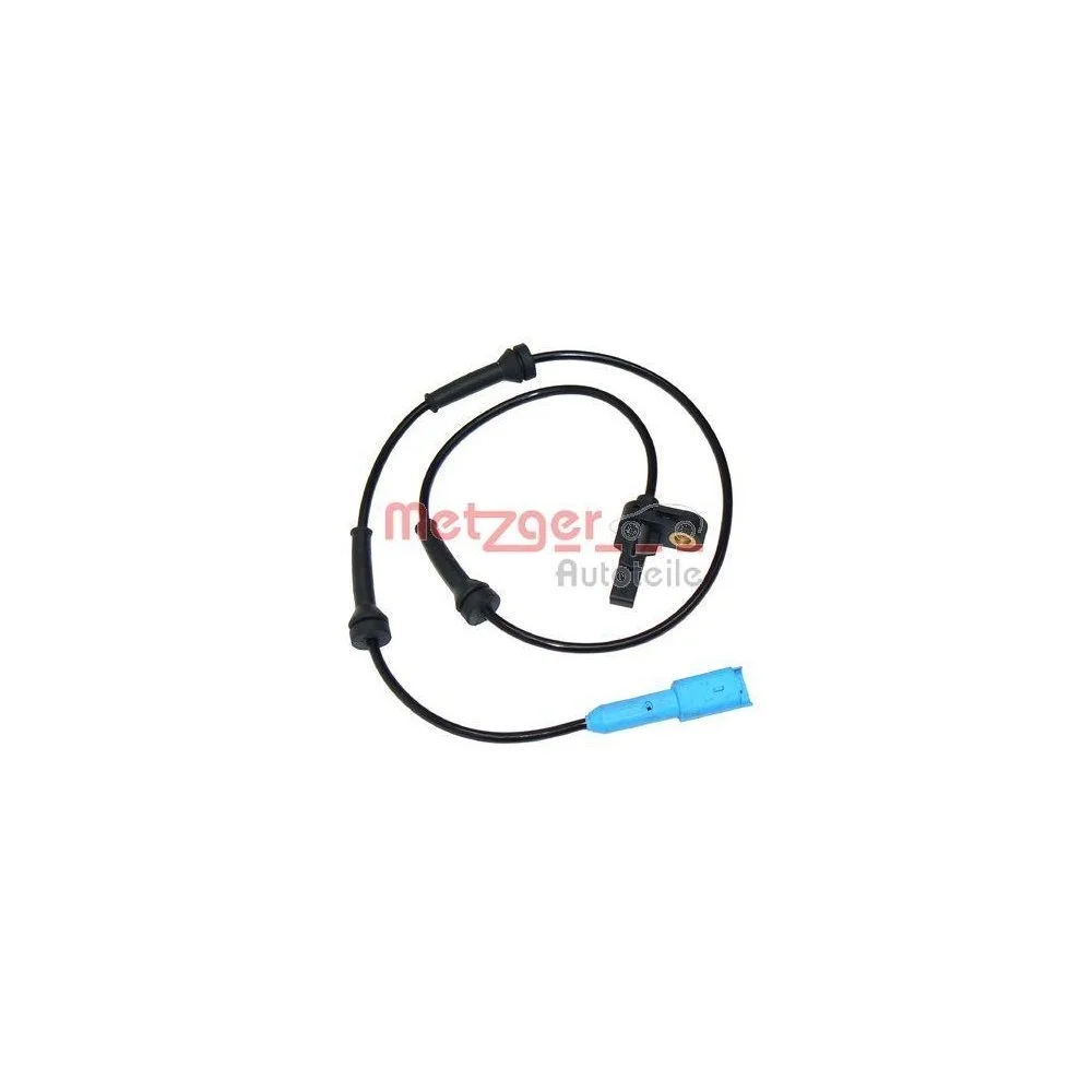 Датчик частоти обертання колеса METZGER 0900061 для PEUGEOT, задня вісь зліва, фото №1