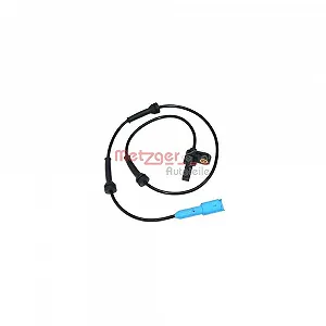 Датчик частоты вращения колеса METZGER 0900061 для PEUGEOT, задняя ось слева - Фото 1