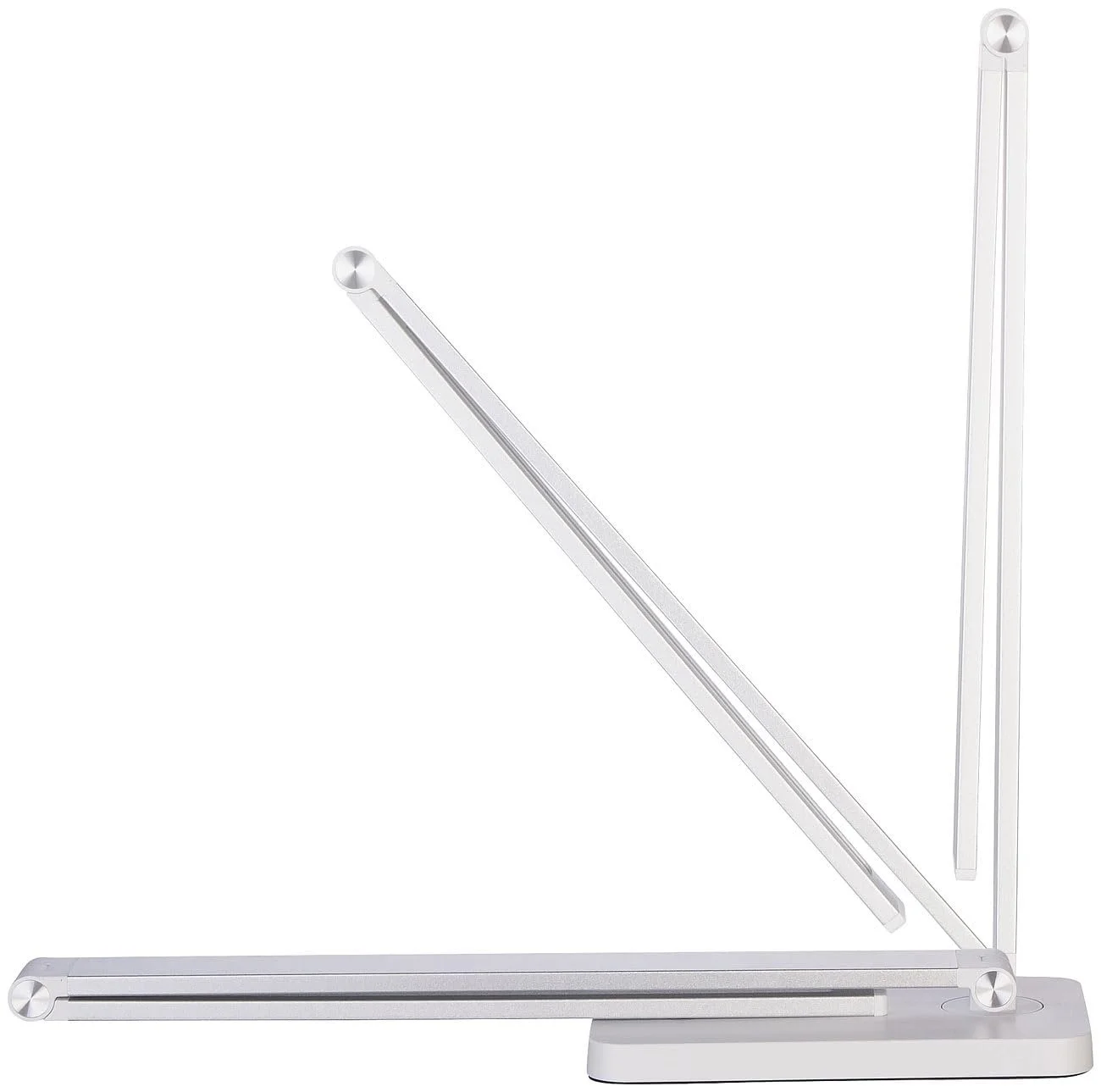 Настольная лампа Lunartec Office Table Lamp Алюминиевая CCT 660 Лм USB Серебристая/Белая, фото №7