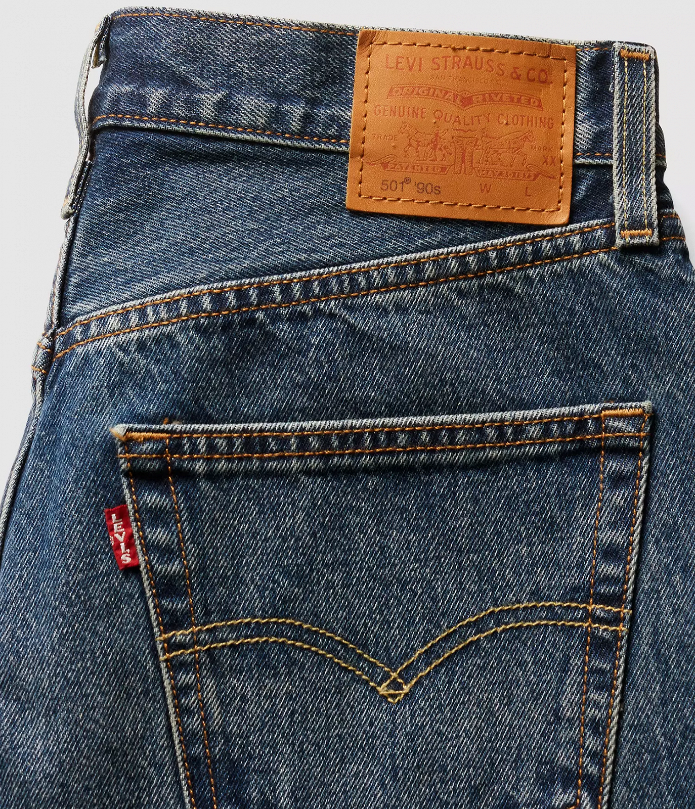 Жіночі джинси Levis - 501 '90S Coastal Khaki Lb - 24, фото №7