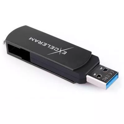 USB флеш-накопитель Exceleram 64GB P2 Series Black/Black USB 3.1 Gen 1 EXP2U3BB64, фото №5 USB флеш-накопитель Exceleram 64GB P2 Series Black/Black USB 3.1 Gen 1 EXP2U3BB64, фото №5