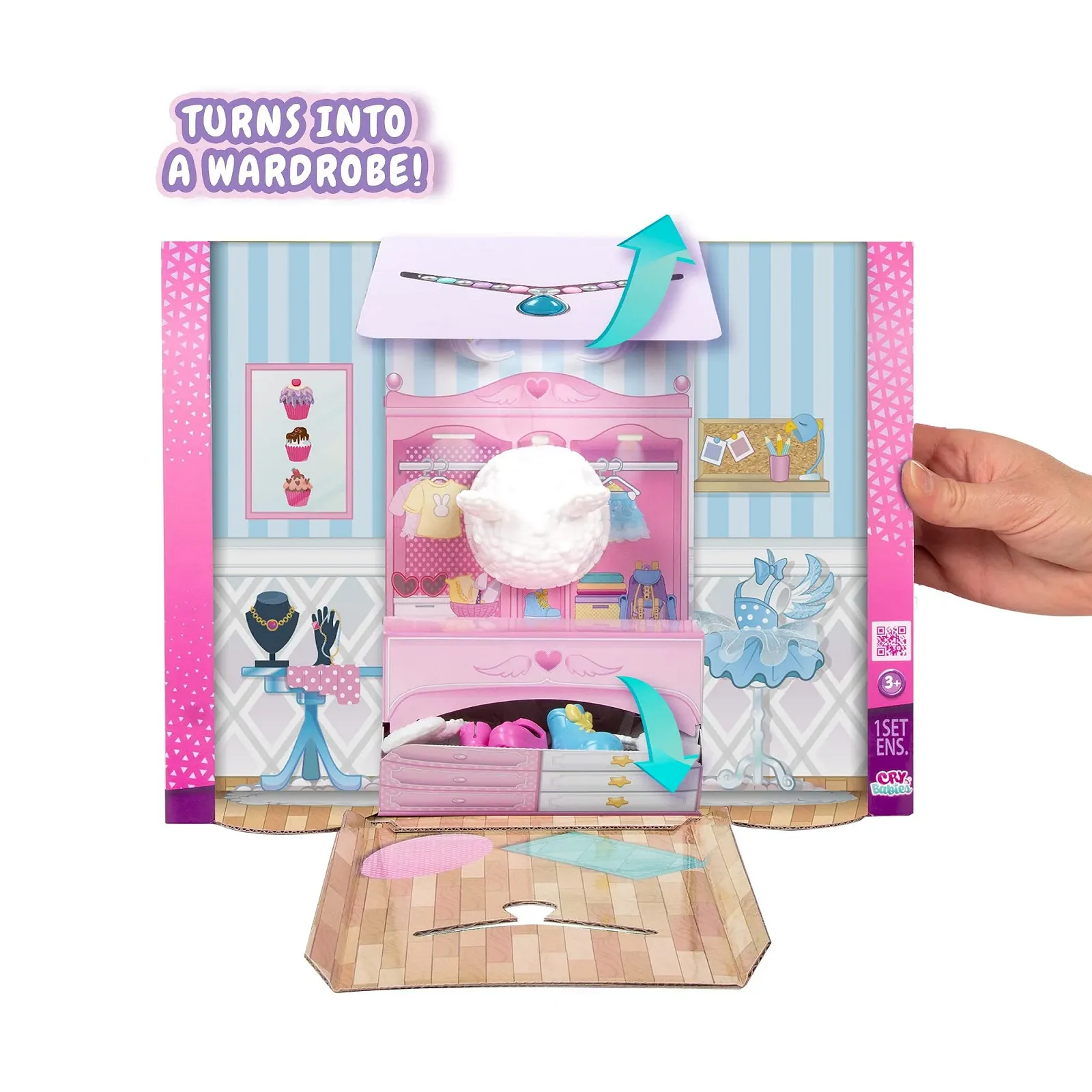 Ляльки BFF Cry Babies 904316 Coney Модні Multi-Colour 7.8 дюймів, фото №4