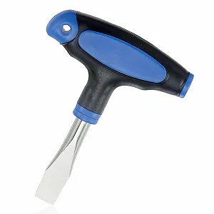 Викрутка шліцова 12 мм з T-подібною рукояткою вуглецева сталь Синій Чорний - Фото 1