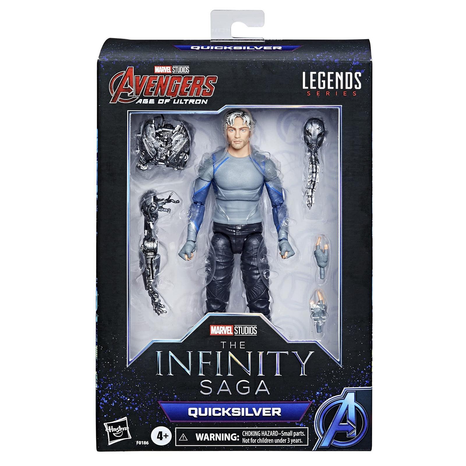 Фигурка Quicksilver Marvel Hasbro Legends Series Infinity Saga, 15 см, с 5 аксессуарами, фото №2