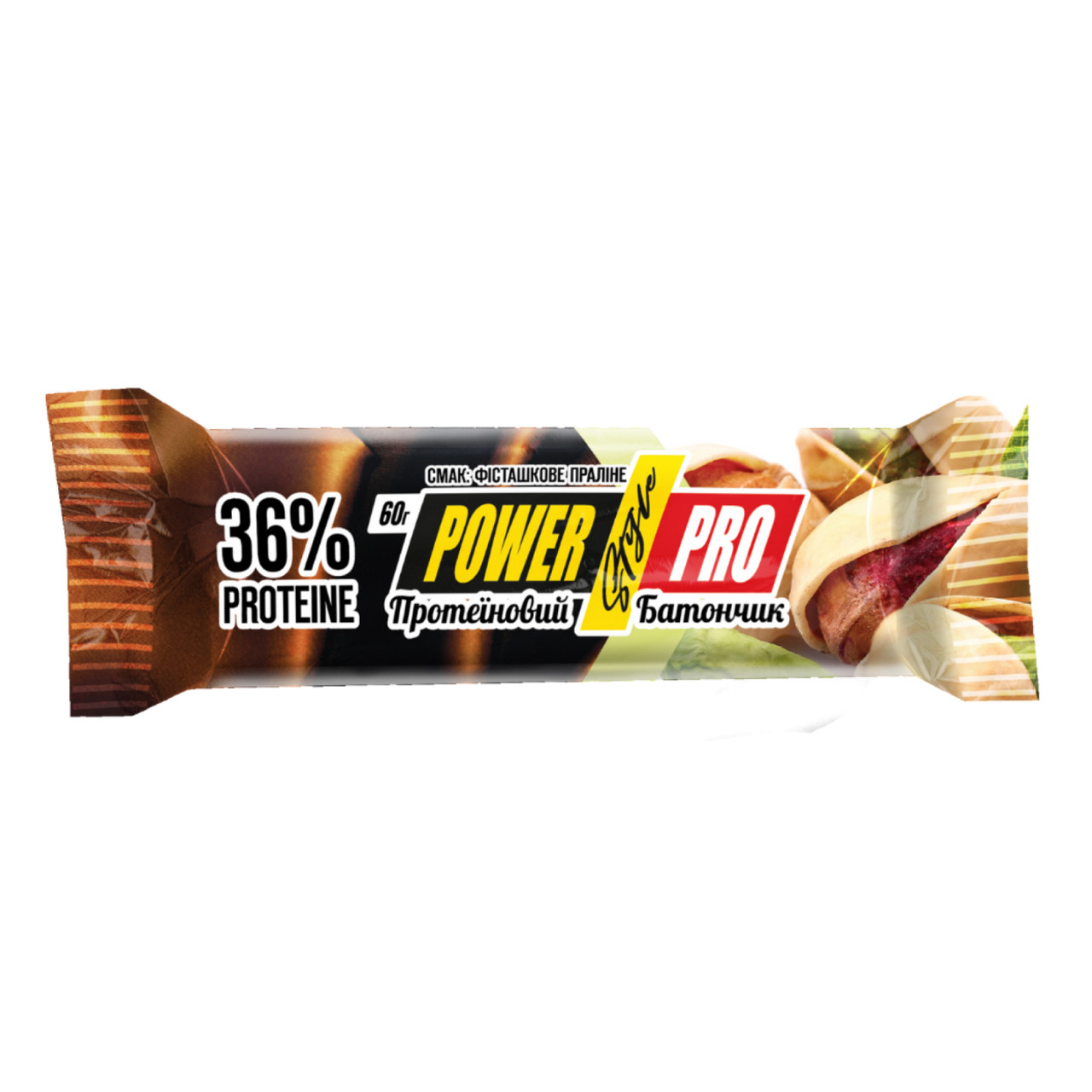 Protein Bar Nutella 36 20x60g Pistachio praline, фото №1