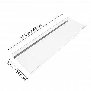 Подставка для клавиатуры акриловая Прозрачная с наклонным лотком Эргономичная подставка для ПК клавиатуры для стола Нескользящие гладкие края Совместима с большинством Случайные цвета synthetic.ua - Фото 1