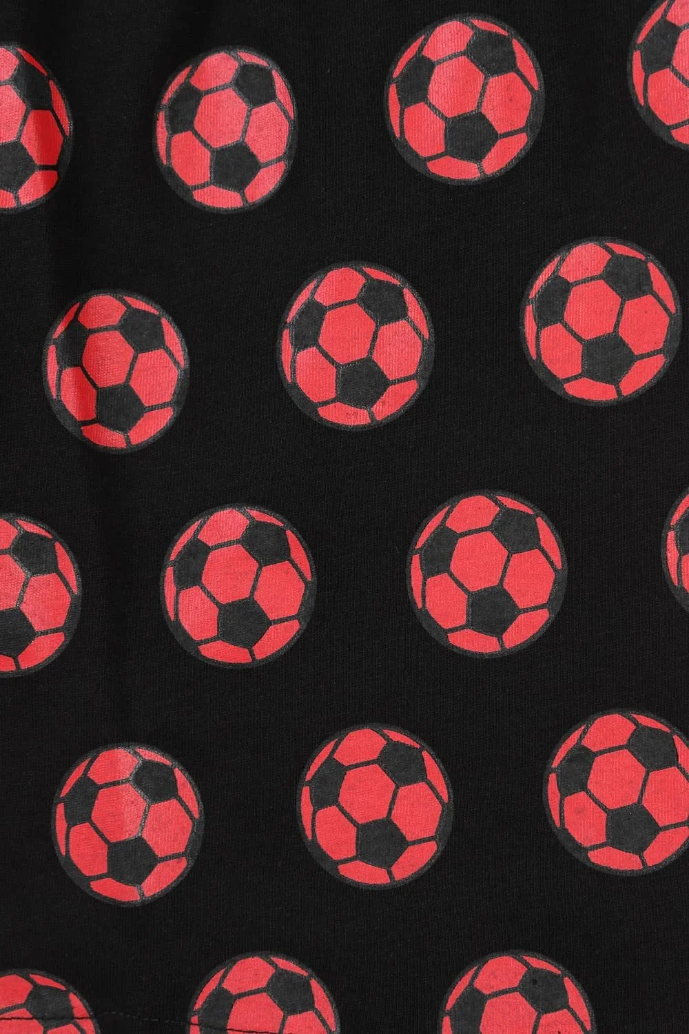 Піжама ThePyjamaFactory Бавовняна Eat Sleep Football Repeat Red, фото №5