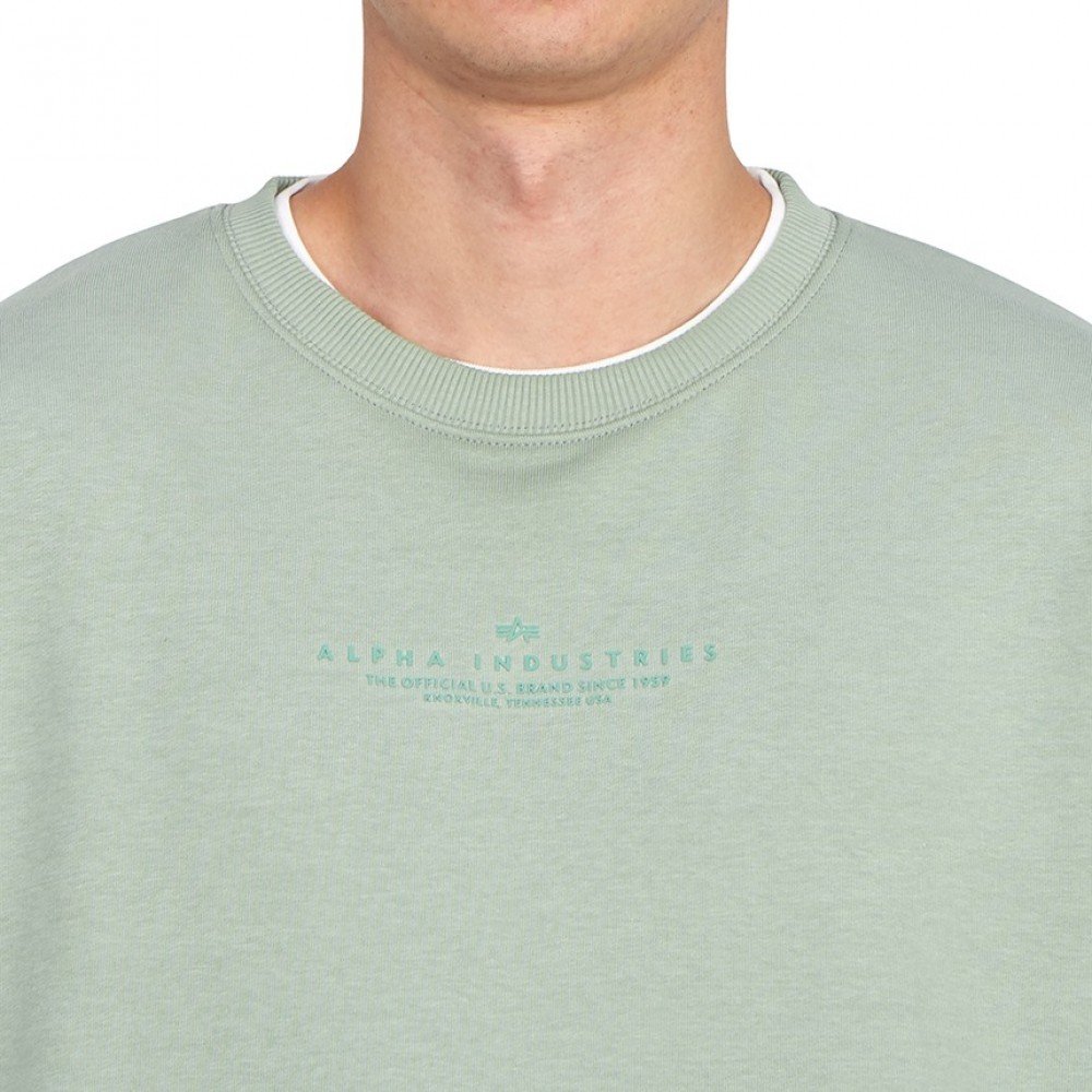 Джемпер Alpha Industries Double Layer Sweater S, фото №3