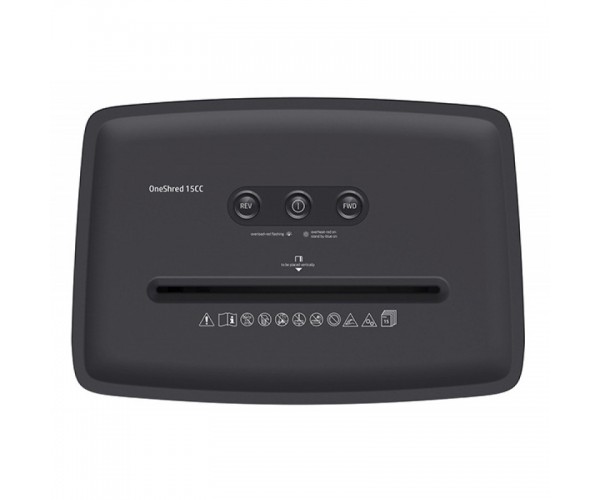 Знищувач документів HP OneShred 15CC A4 80g х 15 листів 4*35, 20 л, фото №9