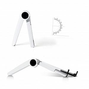 Подставка для ноутбука треугольная алюминиевая регулируемая по высоте складная с функцией охлаждения портативная подставка для планшета для офиса дома и путешествий прочная подставка для ноутбука из прочного материала synthetic.ua - Фото 1