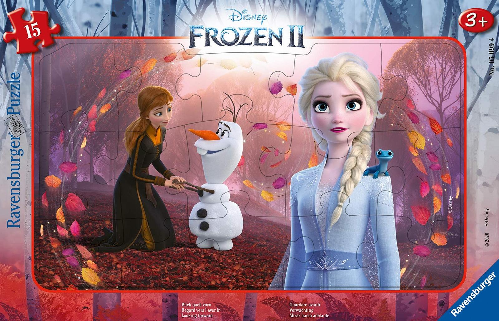 Пазл Ravensburger Disney Frozen 2 View into the Future рамочный 15 элементов 05099, фото №1