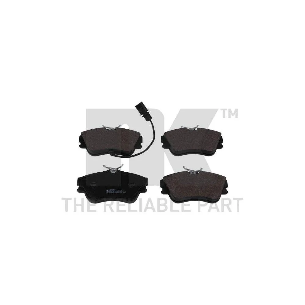 Тормозные колодки дисковые NK 224751 для VW передняя ось, фото №1 Тормозные колодки дисковые NK 224751 для VW передняя ось, фото №1