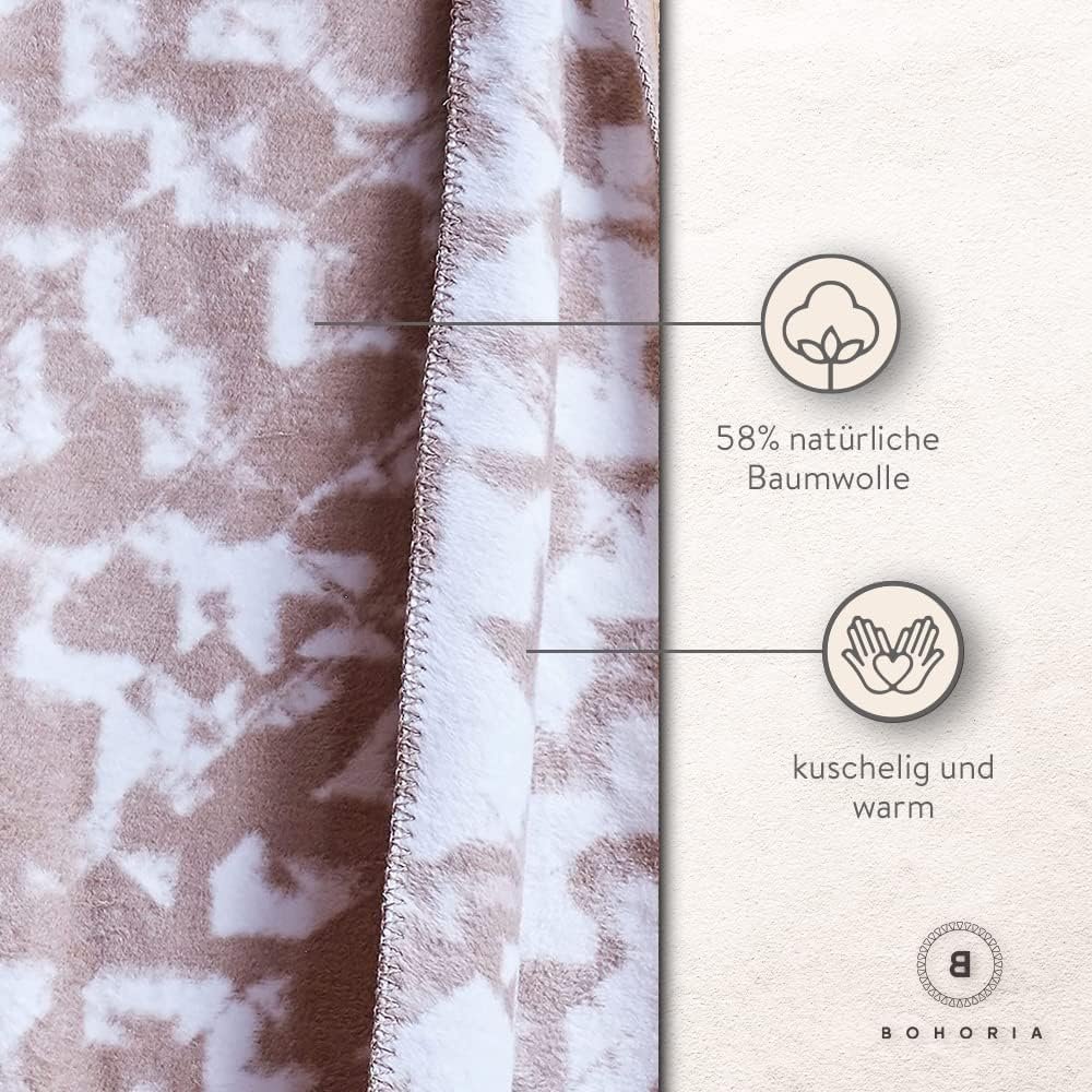 Покривало BOHORIA М'яка Преміум Чиста Бавовна 150 x 200 см, фото №8