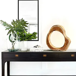 Настільна лампа NATURA Tree Disc LED Натуральне дерево 30 см - Фото 1