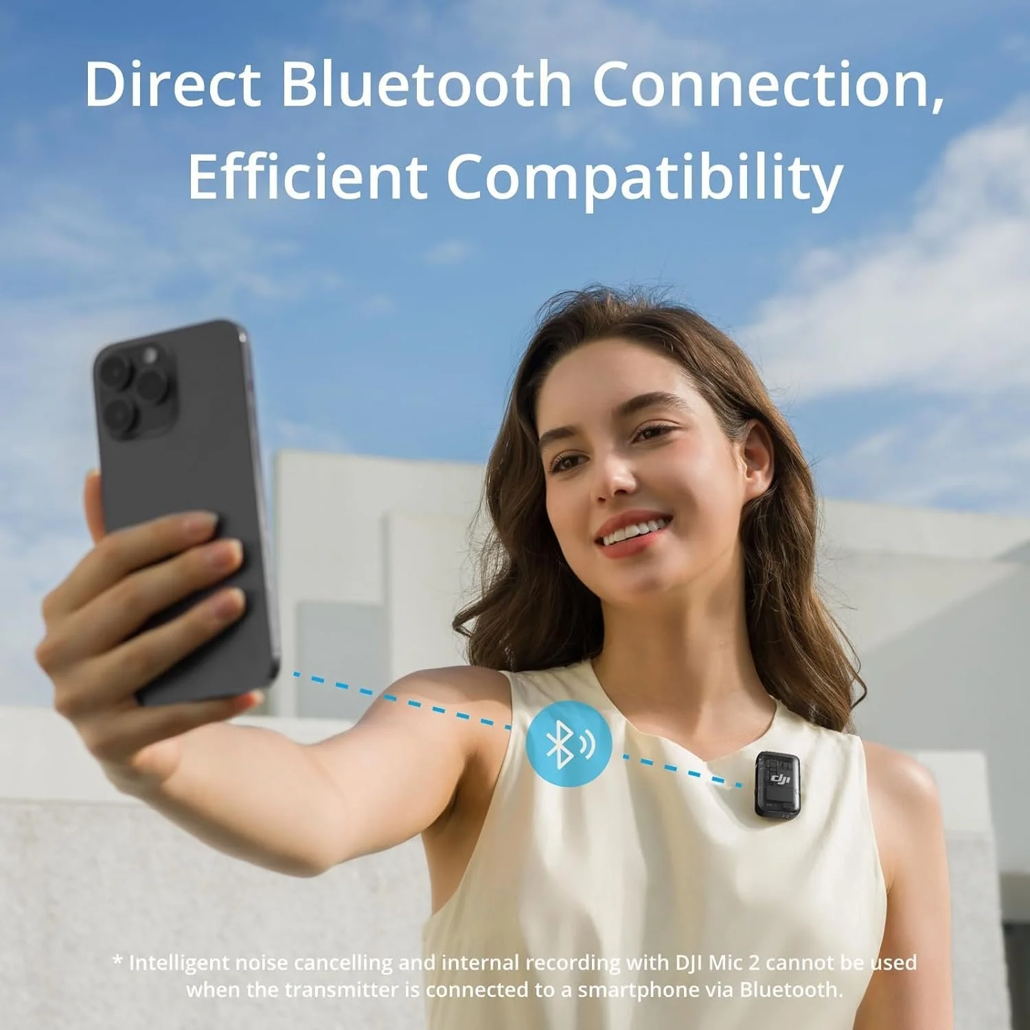 Микрофон-трансмитер DJI Mic 2 Черный, фото №3 Микрофон-трансмитер DJI Mic 2 Черный, фото №3