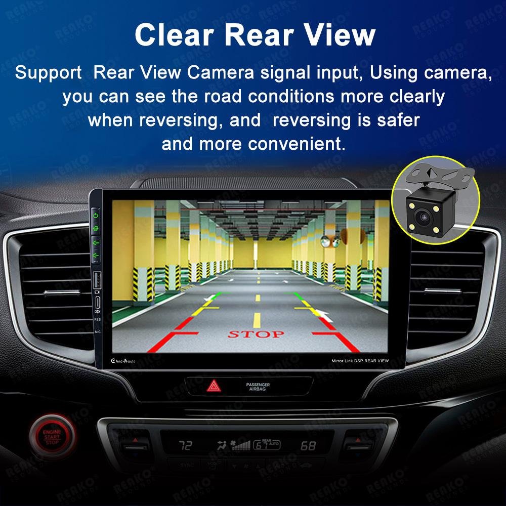 Автомагнітола Hikity / 9" / Сенсорна / 2/32Гб / Android 12 / Bluetooth / WI-FI / GPS / USB / microSD slot / 1DIN, фото №10