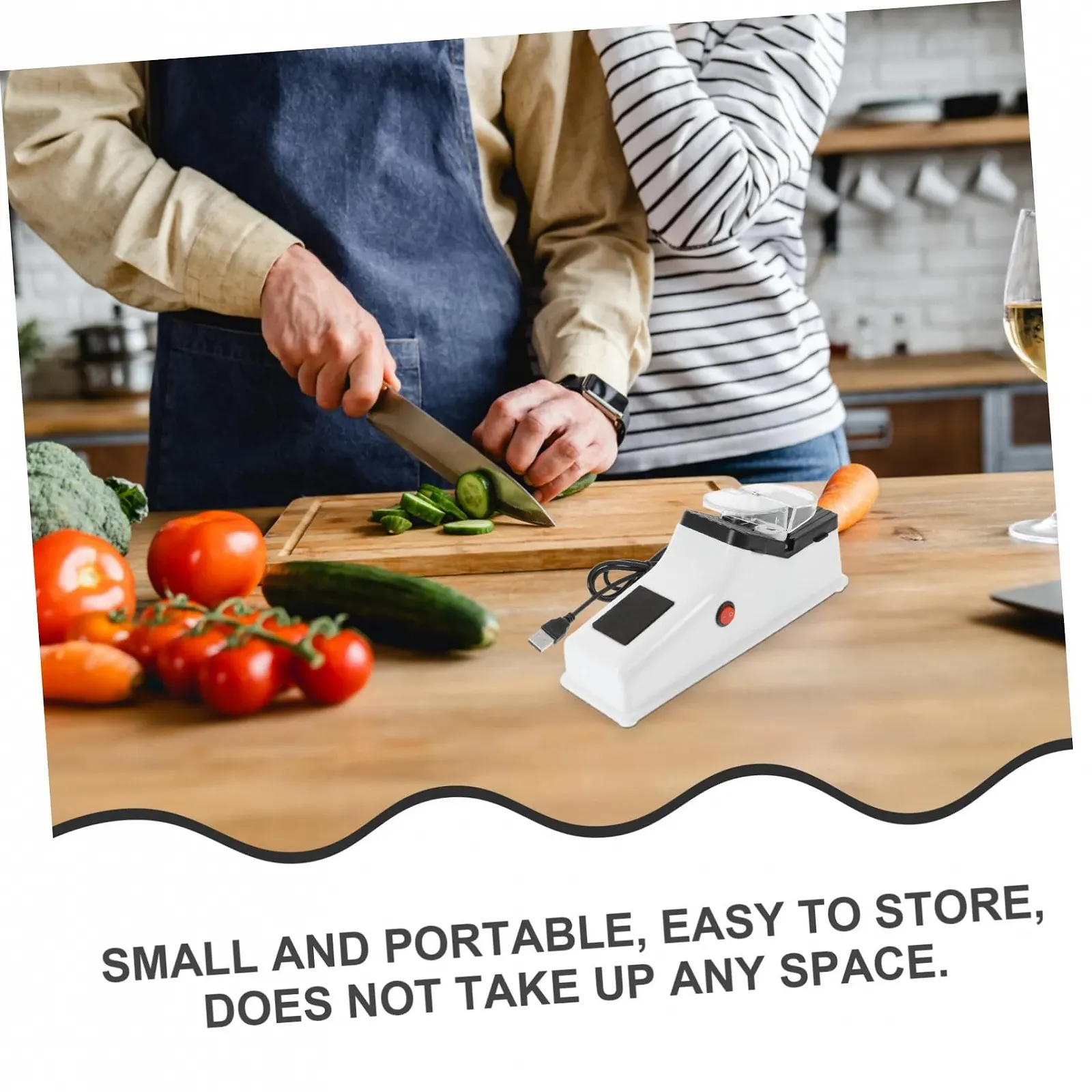 Електричне точило для ножів IMIKEYA USB Charging Портативне Компактне, фото №9