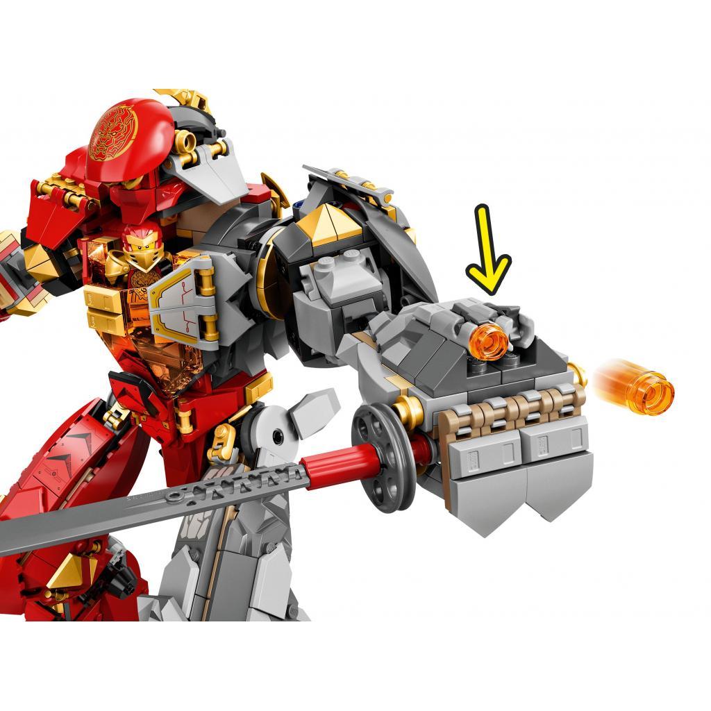 Конструктор LEGO Ninjago Кам'яний робот вогню 968 деталей 71720, фото №5