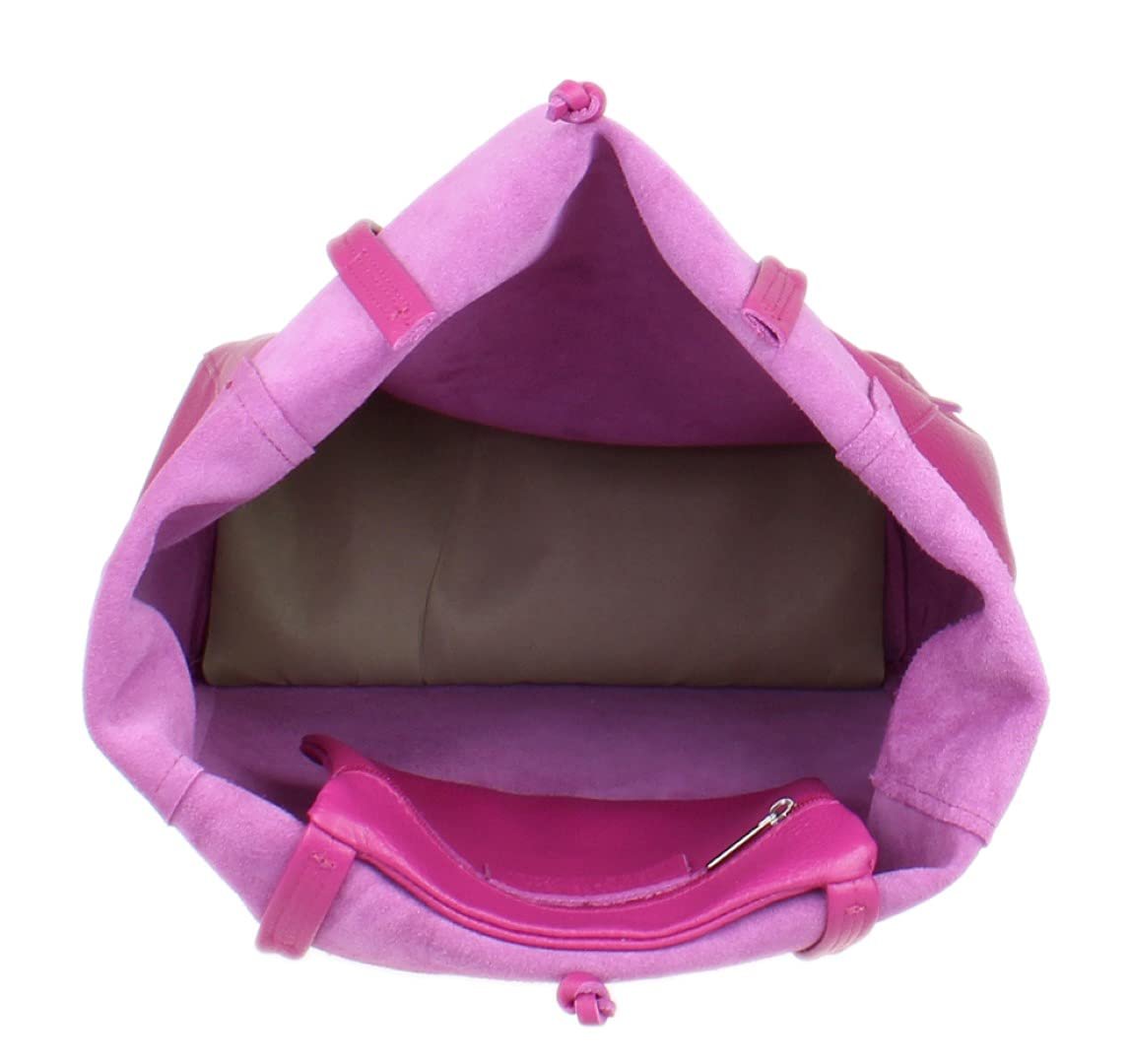 Шкіряна сумка з відкритим верхом Girly Handbags, фото №3
