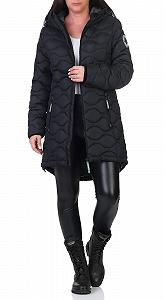 Куртка стьобана Sublevel Жіноча LSL-470 Коротка з капюшоном synthetic.ua - Фото 1